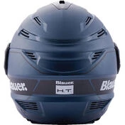 Motorcycle Helmet Jet Blauer HT Brat Blue Indigo Black