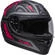 Integral Motorcycle Helmet Bell QUALIFIER REBEL Black Pink Opaque