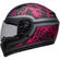 Integral Motorcycle Helmet Bell QUALIFIER REBEL Black Pink Opaque