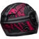 Integral Motorcycle Helmet Bell QUALIFIER REBEL Black Pink Opaque