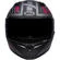 Integral Motorcycle Helmet Bell QUALIFIER REBEL Black Pink Opaque