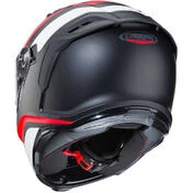 Integral Motorcycle Helmet Caberg AVALON BLAST Matt Black White Red Fluo