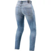 Women's Motorcycle Jeans Rev'it SHELBY 2 Ladies SK Washed Blue L32