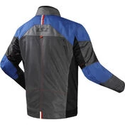 LS2 ALBA LADY Summer Women's Motorcycle Jacket Dark Gray Black Blue