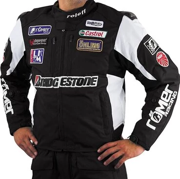 Текстильная мотоциклетная куртка Roleff Racewear Черный