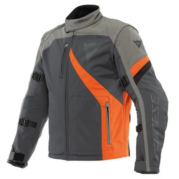 Dainese Ranch Tex мотокуртка Grey Orange Оранжевый