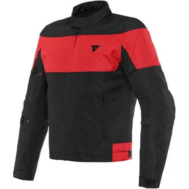Dainese ELETTRICA AIR Motorcycle мотокуртка Black Lava Red