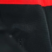 Dainese ELETTRICA AIR Motorcycle Jacket Black Lava Red