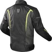 LS2 SEPANG MAN Motorcycle Jacket Black Gray HV Yellow
