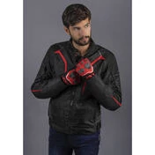 LS2 SEPANG MAN Motorcycle Jacket Black Gray Red