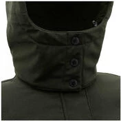 Woman Motorcycle Jacket In Tucano Urbano CORTINA Green Airborne Lamiter Fabric