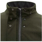 Woman Motorcycle Jacket In Tucano Urbano CORTINA Green Airborne Lamiter Fabric