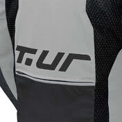 Motorcycle Fabric Jacket T-ur J-THREE ARM LINK Sleeveless Light Gray