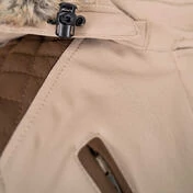 GMS SOFTSHELL LUNA LADY Brown Motorcycle Jacket for Women