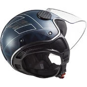 Jet Moto Ls2 OF558 Sphere Lux LINUS Cobalt Helmet