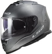 Full Face Motorcycle Мотошлем Double визор Ls2 FF800 STORM Solid Titanium Matt