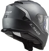 Full Face Motorcycle Helmet Double Visor Ls2 FF800 STORM Solid Titanium Matt