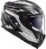 Motorcycle Helmet HPFC LS2 FF327 CHALLENGER GP Black White