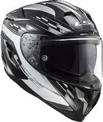 Motorcycle Helmet HPFC LS2 FF327 CHALLENGER GP Black White