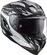 Motorcycle Helmet HPFC LS2 FF327 CHALLENGER GP Black White