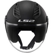 Ls2 OF616 AIRFLOW 2 SOLID Matt Black Motorcycle Jet Helmet