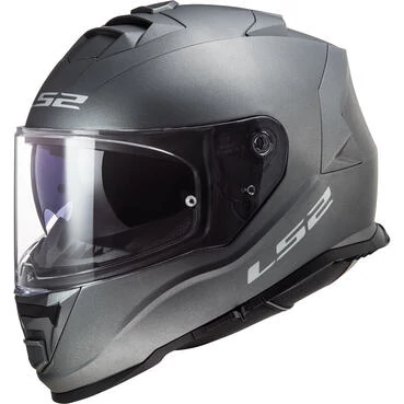 Ls2 Ff800 Storm Solid Matt Titanium Серый