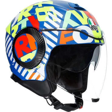 Moto Jet Helmet Agv ORBYT METRO 46
