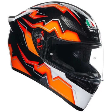 Integral Motorcycle Мотошлем Agv K1 S KRIPTON Black Orange