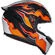Integral Motorcycle Helmet Agv K1 S KRIPTON Black Orange