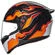 Integral Motorcycle Helmet Agv K1 S KRIPTON Black Orange