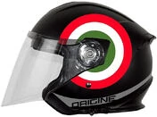Motorcycle Мотошлем Jet Source Palio 2.0 Flow Double визор Black Matt Italy
