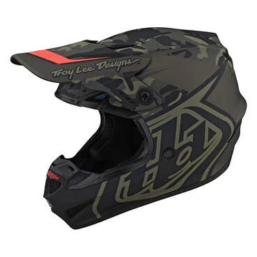 Troy Lee Designs Gp Overload Мотошлем Camo Green Зеленый