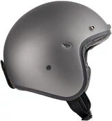 Jet Vintage Motorcycle Helmet in Premier Fiber LE PETIT CLASSIC EVO U17 Matt Gray