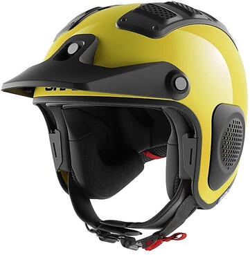 Motorcycle Мотошлем Jet Shark Fiber ATV-DRAK Yellow