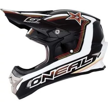 O'Neal MX 3Series Black Motocross Мотошлем