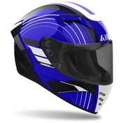 Airoh CONNOR ACHIEVE Full Face Motorcycle Helmet Glossy Blue