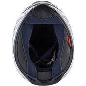Integral Motorcycle Helmet Kappa KV-41 Dallas Pixel Glossy White Black