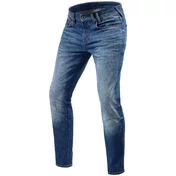 Rev'it CARLIN SK Motorcycle Jeans Medium Washed Blue L36