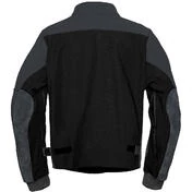 Motorcycle Jacket in Dainese KAYES TEX Ebony Red Fabric