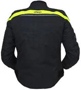 PXT Short Man Technical Motorcycle Jacket Black Yellow Waterproof