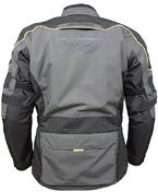 Prexport Monaco Waterproof Motorcycle Jacket Black Yellow