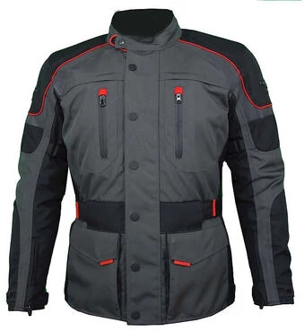 Prexport Monaco Waterproof Motorcycle мотокуртка Black Red