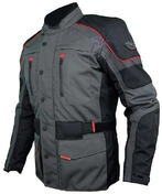 Prexport Monaco Waterproof Motorcycle Jacket Black Red