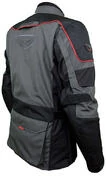 Prexport Monaco Waterproof Motorcycle Jacket Black Red