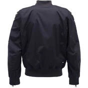 Blauer MAREVICK Blue Fabric Motorcycle Bomber Jacket