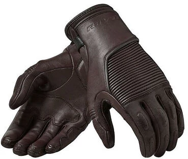 Rev'it BASTILLE Marroni Custom Leather Motorcycle мотоперчатки