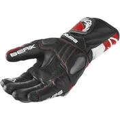 Gloves Moto Racing Leather Berik 2.0 195102 Black Yellow Fluo