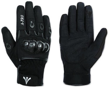 Motorcycle мотоперчатки In American-Pro PRESTIGE Black Fabric