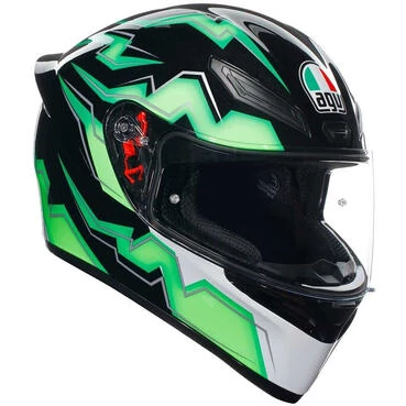 Integral Motorcycle Мотошлем Agv K1 S KRIPTON Black Green