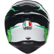 Integral Motorcycle Helmet Agv K1 S KRIPTON Black Green